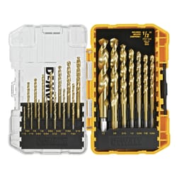 DeWalt Titanium Pilot Point Drill Bit Set 21 pc