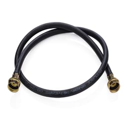 Electrolux Smart Choice 1/2 in. Hose Thread X 1/2 in. D Hose Thread 4 ft. Rubber Washing Machine Hos