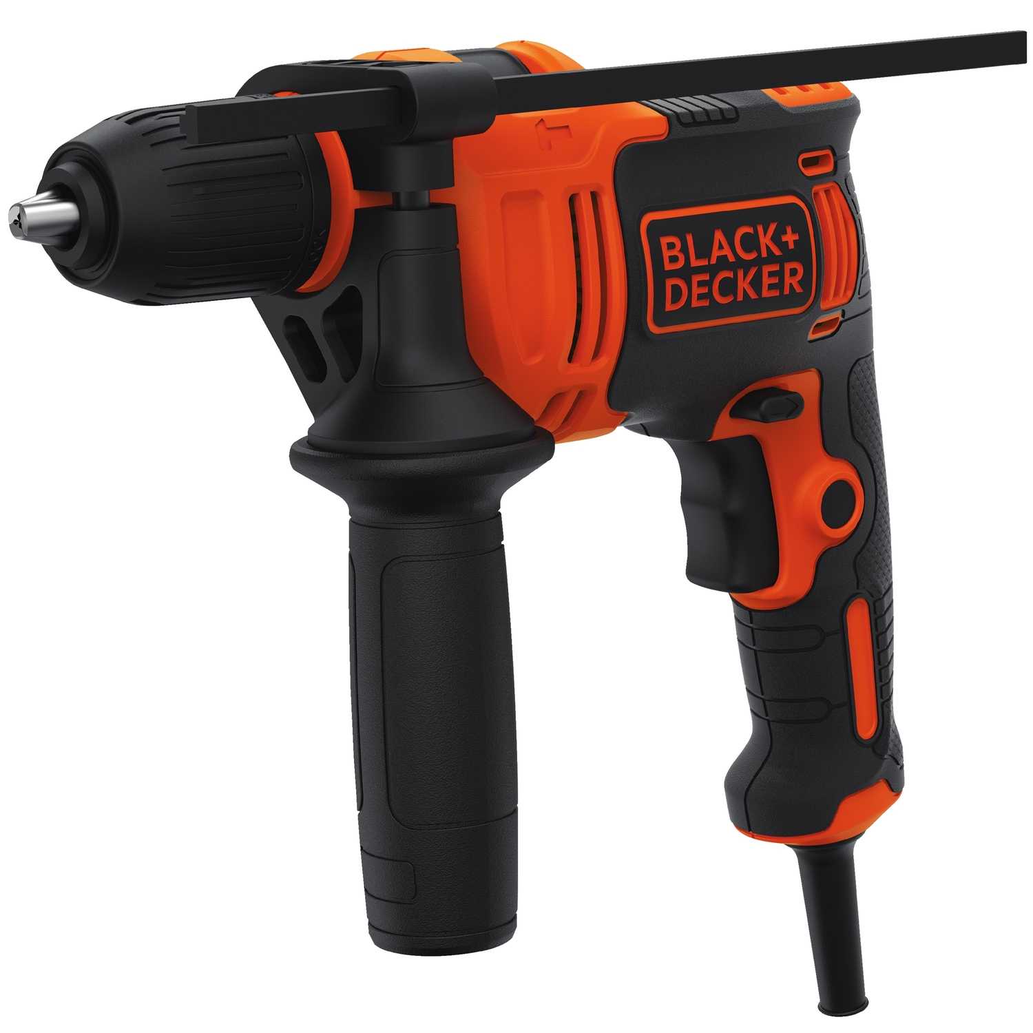 Black and Decker 1/2 in. Keyless Corded Hammer Drill 6.5 amps 48000 ipm Ace Hardware