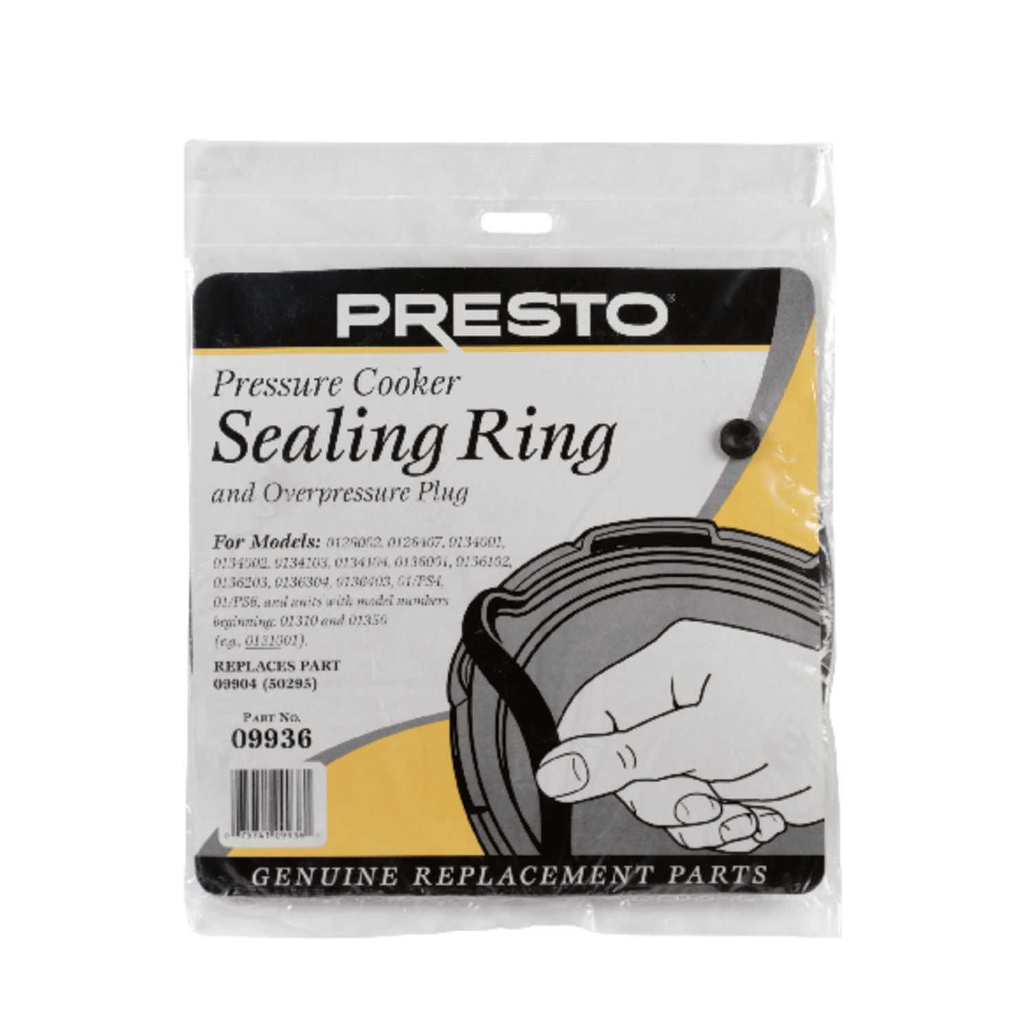 Presto Rubber Pressure Cooker Sealing Ring 6 qt. Ace Hardware