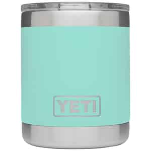 YETI  Rambler  Seafoam Green  Stainless Steel  Lowball  Insulated Tumbler  BPA Free 10 oz. 