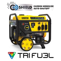 Champion Tri Fuel 120/240 V Gas/NG/LP Portable Generator 6500 W