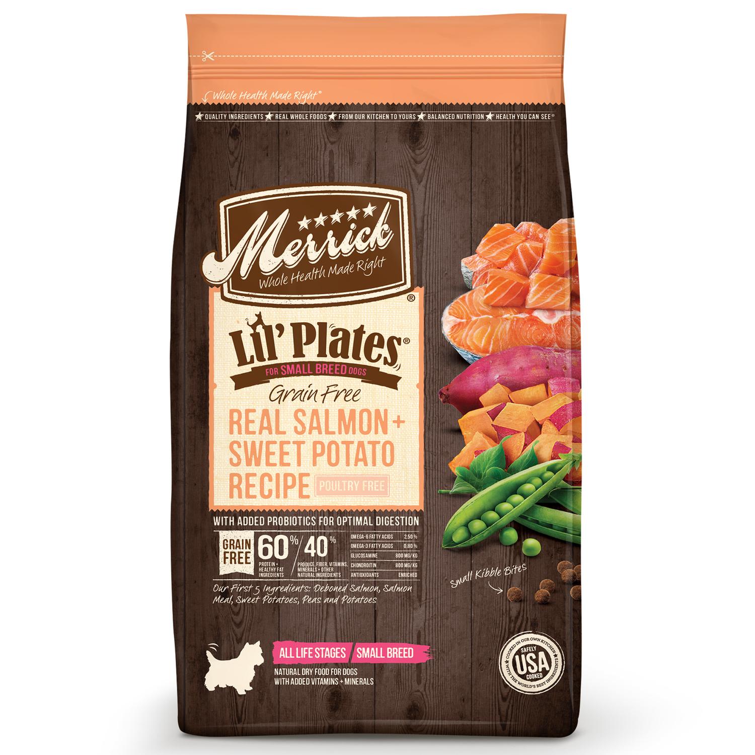 UPC 022808260028 product image for Merrick Lil Plates Chicken and Sweet Potato Dry Dog Weight Management Food Grain | upcitemdb.com