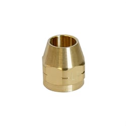 ATC Space Heater Nut 3/8 in. Yellow Brass 1 pc