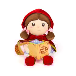 Cuddle Barn Lil Red Storyteller Animated Plush Multicolored 1 pc
