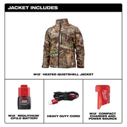 Milwaukee M12 XL Long Sleeve Unisex Heated Jacket Kit Camouflage