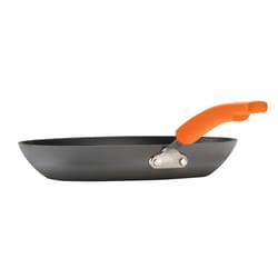 Rachael Ray Aluminum Skillet 12.5 in. Gray