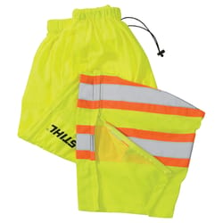 STIHL Men's Cotton Reflective Safety Pants Yellow M/L 1 pk