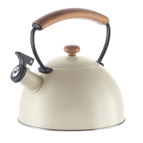 Oggi - Stainless Steel Whistling Tea Kettle, Blue