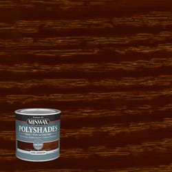 Minwax PolyShades Semi-Transparent Gloss Mission Oak Stain/Polyurethane Finish 1/2 pt