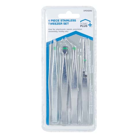 8 Pc Set Hobby Tweezers Stainless Steel Repair Tool New