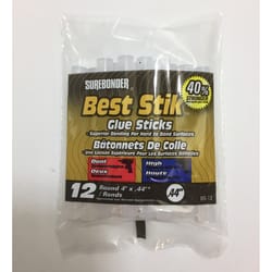 Surebonder Best Stik 7/16 in. D X 4 in. L Glue Sticks Clear 12 pk