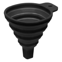 Performance Tool Project Pro Black Plastic Collapsible Funnel