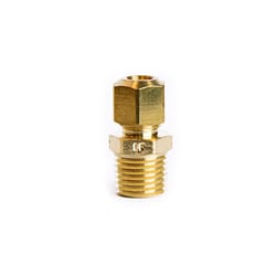 ATC 1/4 in. Compression 1/4 in. D Male Brass Connector
