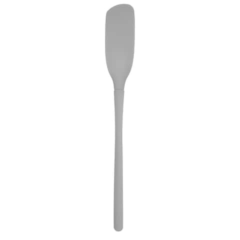 All Silicone Mini Spatula & Spoon, Oyster Gray - Cook on Bay