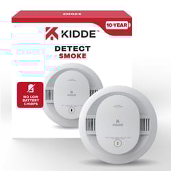 Kidde Detect Battery-Powered Photoelectric Smoke Detector 1 pk