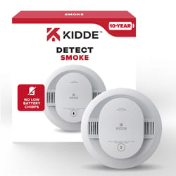 Kidde Detect Battery-Powered Photoelectric Smoke Detector 1 pk