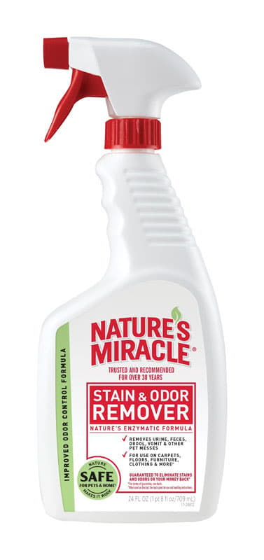 Wizards Carpet and Upholstery Cleaner - Multi Purpose Cleaner, Pet Stain  Remover and Odor Eliminator - Natural Disinfecting Spray and Pet Cleaner -  22 oz - Made in USA 