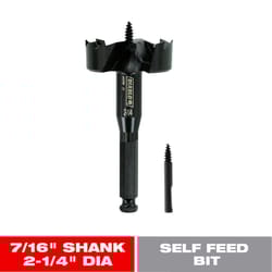 Diablo Speedemon 2-1/4 in. X 5-1/8 in. L Steel Self-Feed Bit Hex Shank 1 pk