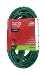 Ace Outdoor 40 ft. L Green Extension Cord 16/3 SJTW