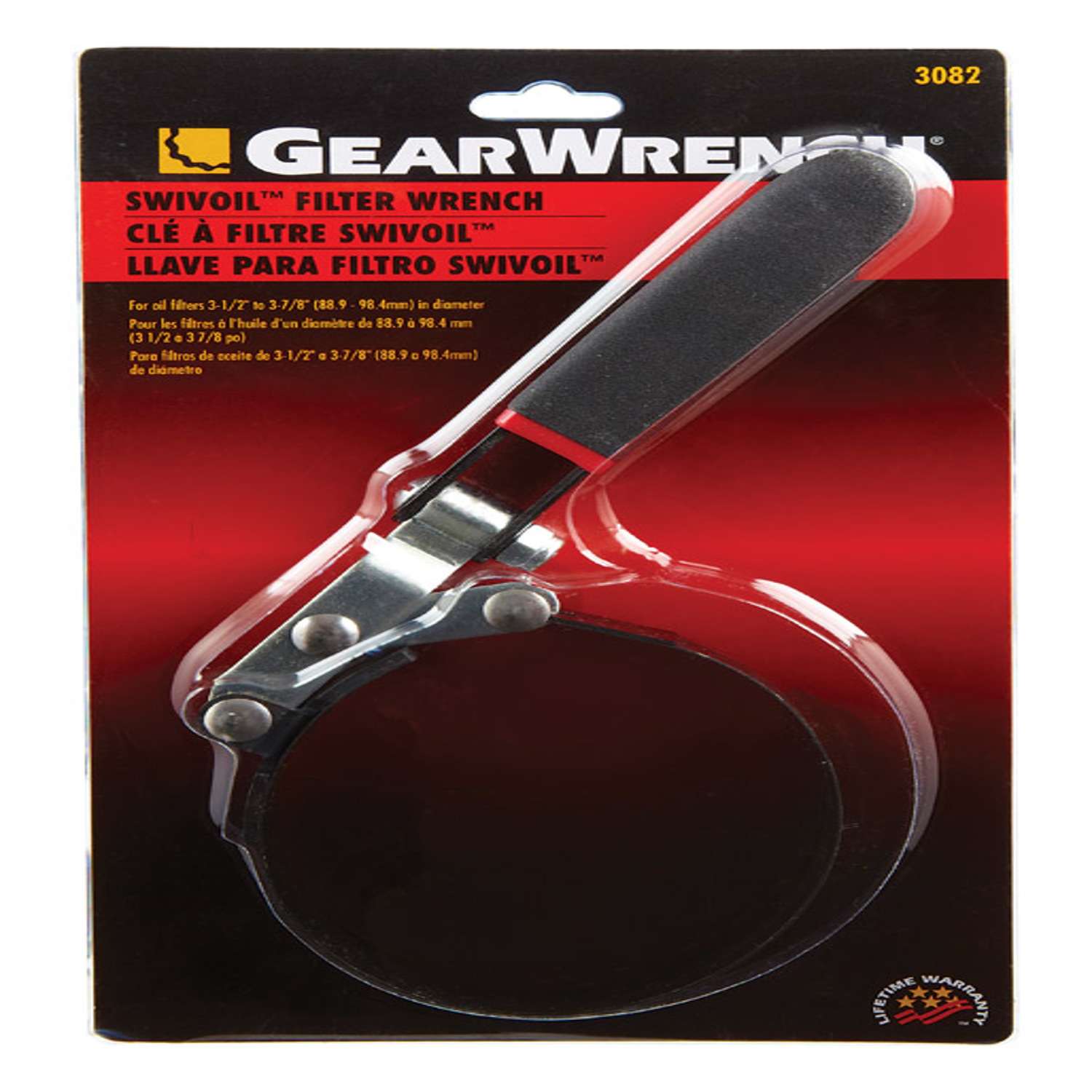 GearWrench Swivel Strap Oil Filter Wrench 37/8 in. Ace Hardware