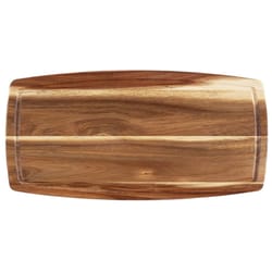 Totally Bamboo 14 in. L X 7 in. W X 0.62 in. Acacia Wood Cutting Board