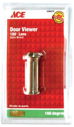 Ace 0.46 in. D 160 deg Satin Brass Door Viewer