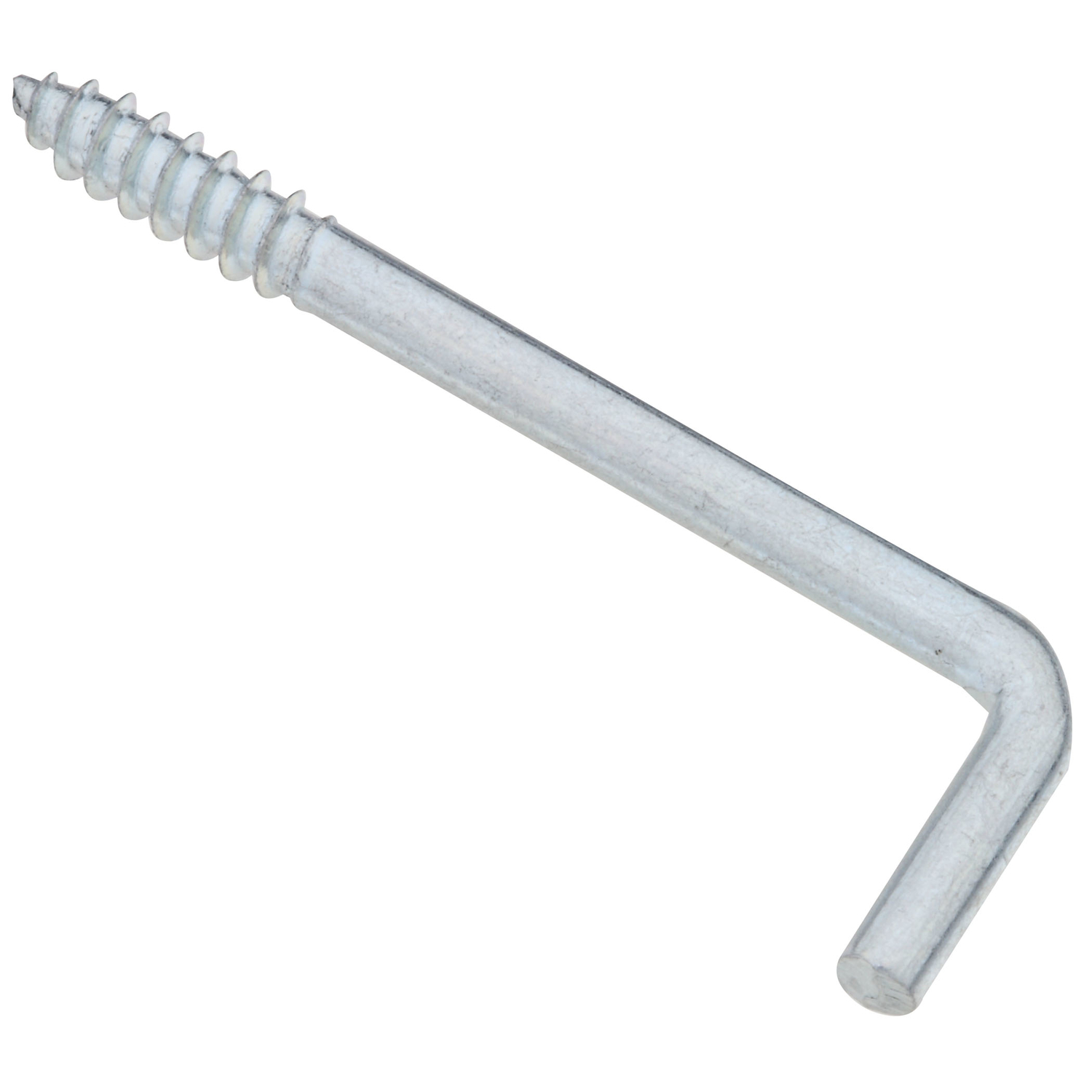 Photos - Nail / Screw / Fastener National Hardware Zinc-Plated Silver Steel 2-1/4 in. L Square Bend Hook 5 