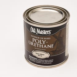 Old Masters Semi-Gloss Clear Oil-Based Polyurethane 0.5 pt