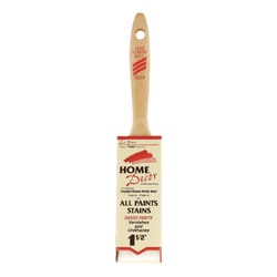 Linzer Home Decor 1-1/2 in. Flat Paint Brush