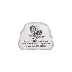 P. Graham Dunn 6 in. H X 1 in. W X 7 in. L Gray MDF Loved Ones Tabletop Sign