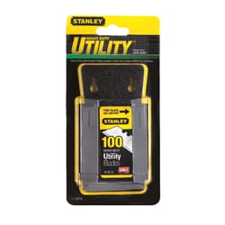 Stanley  Steel  Heavy Duty  Blade Dispenser with Blades  2-7/16 in. L 100 pc. 