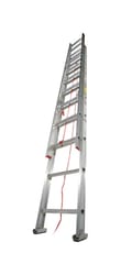 Werner  24 ft. H x 16 in. W Aluminum  Extension Ladder  Type III  200 lb. 