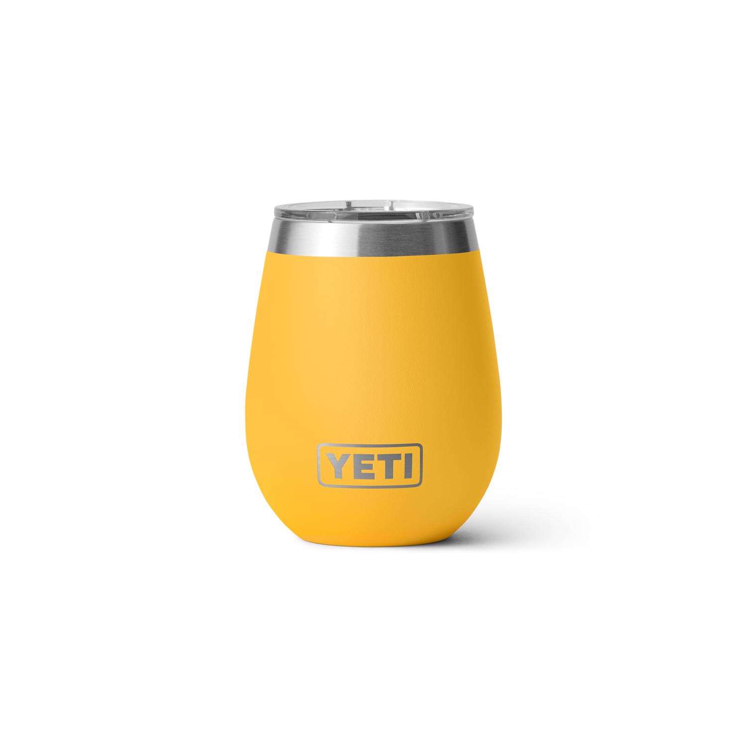 BPA　Free　Tumbler　YETI　oz　MagSlider　Yellow　Rambler　Hardware　10　Wine　Alpine　with　Lid　Ace