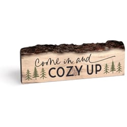 P Graham Dunn 4 in. H X 0.75 in. W X 11.75 in. L Multicolored Wood Barky Sign