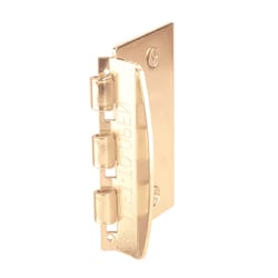 Prime-Line Defender Security 2-3/8 in. L Brass-Plated Steel Door Flip Lock 1 pk