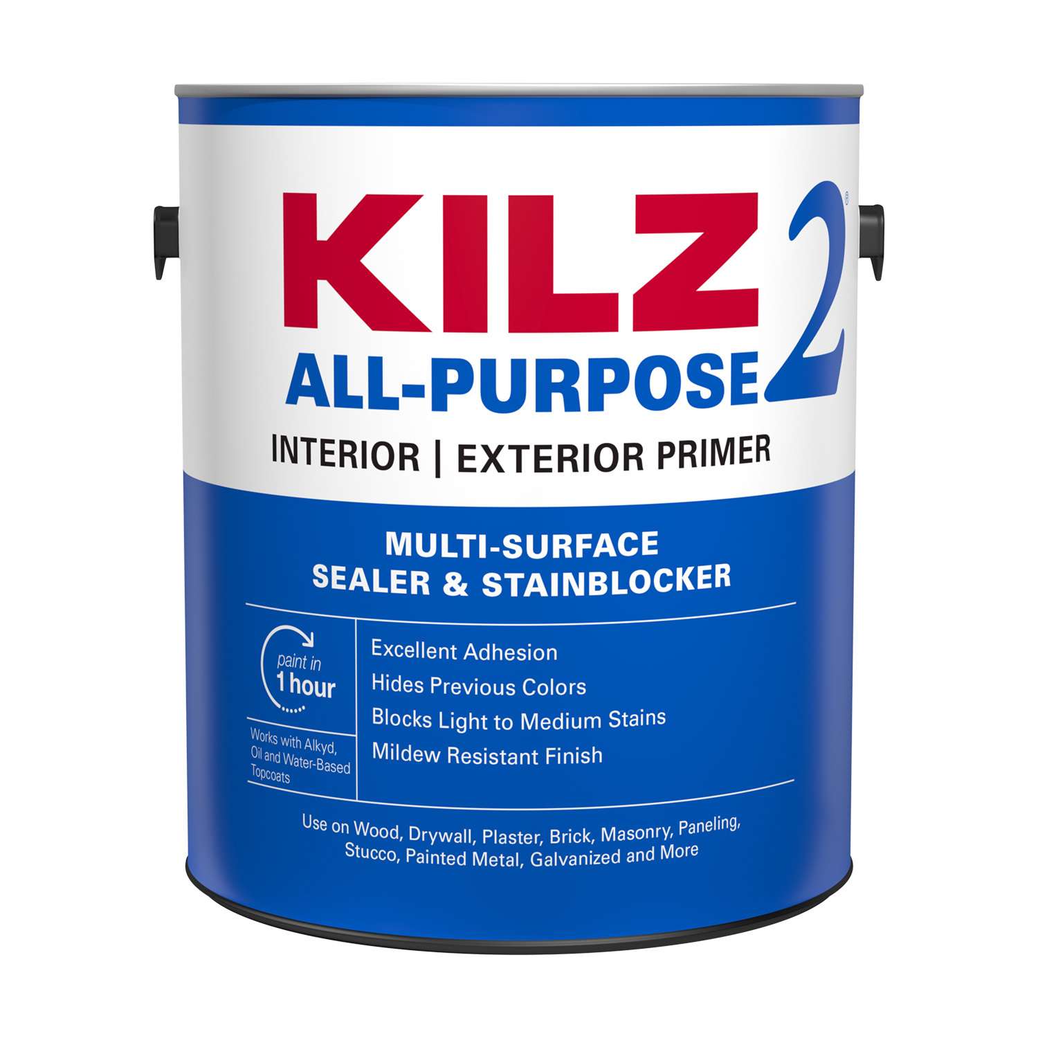 Kilz White Water Based Primer And Sealer 1 Gal Ace Hardware