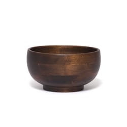 Lipper International Natural Rubberwood Rice Serving Bowl 6 in. D 1 pc