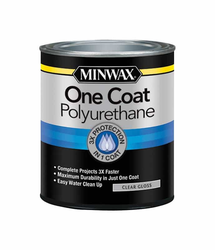 Minwax One Coat Gloss Clear FastDrying Polyurethane 1 qt. Ace Hardware