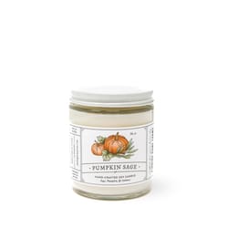 Finding Home Farms White Pumpkin Sage Scent Candle 7.5 oz