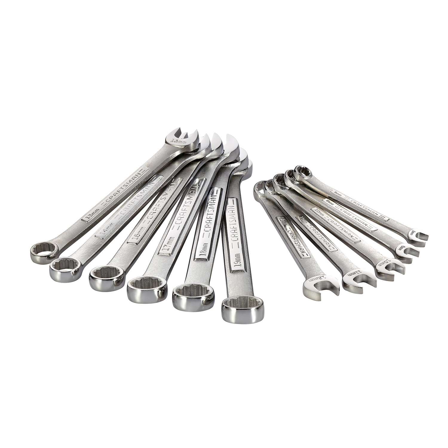 Craftsman 12 Point Metric Wrench Set, 11 pc