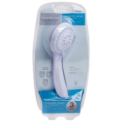 OakBrook White PVC 3 settings Handheld Showerhead 1.8 gal