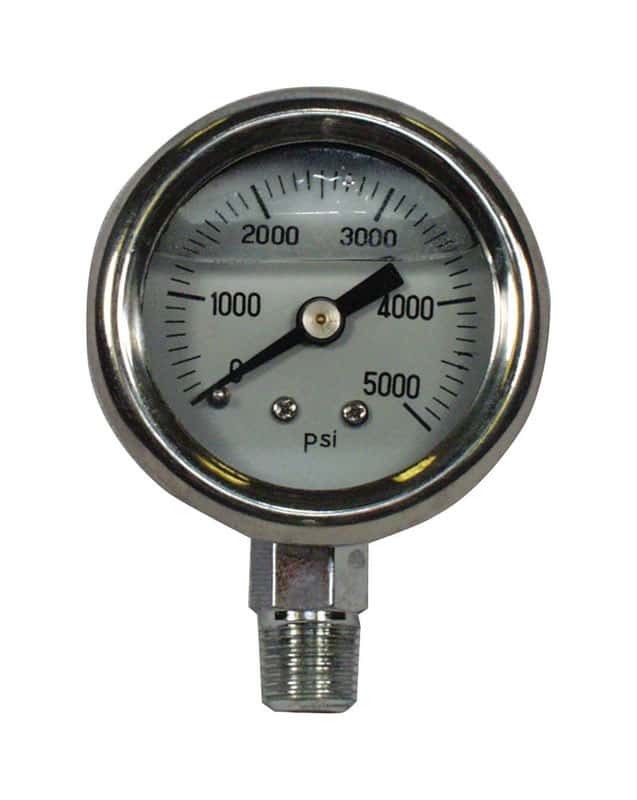 Universal Pressure Gauge 5000 psi Ace Hardware