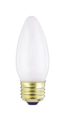 Westinghouse 25 W B11 Decorative Incandescent Bulb E26 (Medium) Warm White 2 pk