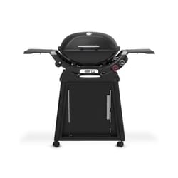 Weber Q 2800N+ w/Cart 2 Burner Liquid Propane Grill Midnight Black