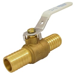 Apollo 1 in. Brass Compression Irrigation Ball Valve Standard Port Quarter-Turn Lever For Potable Wa