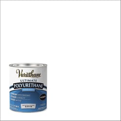 Varathane Ultimate Satin Crystal Clear Water-Based Polyurethane 1 qt