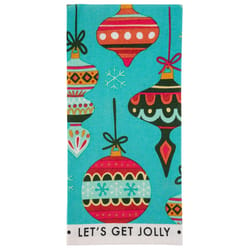 Karma Multicolored Cotton Ornaments Tea Towel 1 pk