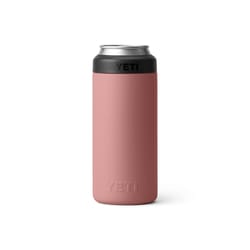 YETI Rambler 12 oz Sandstone Pink BPA Free Slim Can Insulator