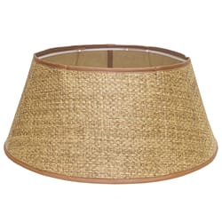 Dyno Walnut Faux Wicker Tree Collar 11 in.